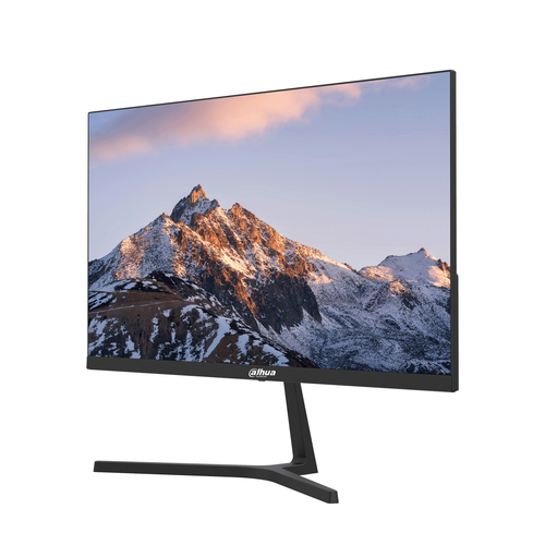 Monitor LED Dahua 21.4 Pulg. Panel VA, Full HD, 5ms, 100Hz, Altavoces, HDMI, VGA, Negro