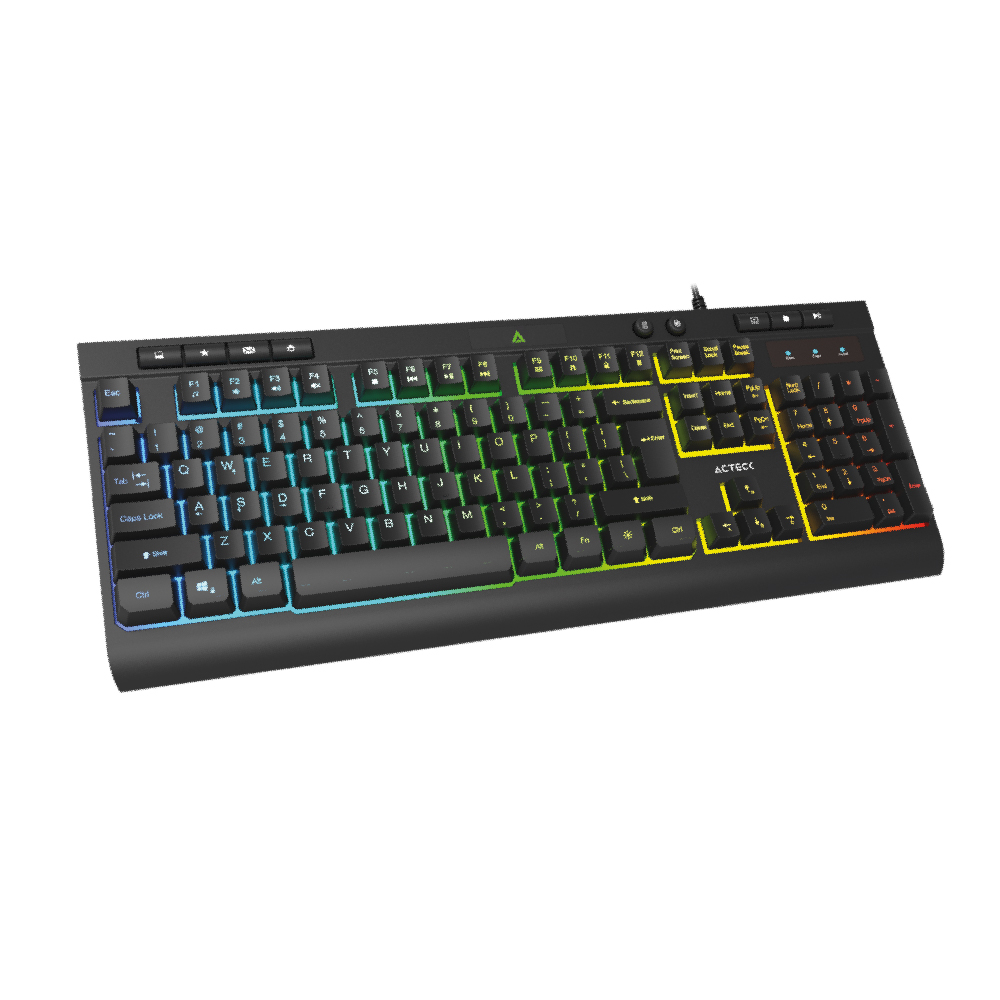 Miniatura 2 de Kit Teclado y Mouse ACTECK Creator AUREAN PRO MK477G, Alambrico USB, RGB, Membrana, Negro