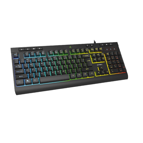 Miniatura 2 de Teclado Acteck Aurean Pro TA477G Alambrico, USB, LED,1.4 mts, Negro