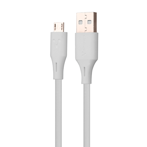 Miniatura 4 de Cable Vorago USB-A a Micro USB 1 m, Blanco