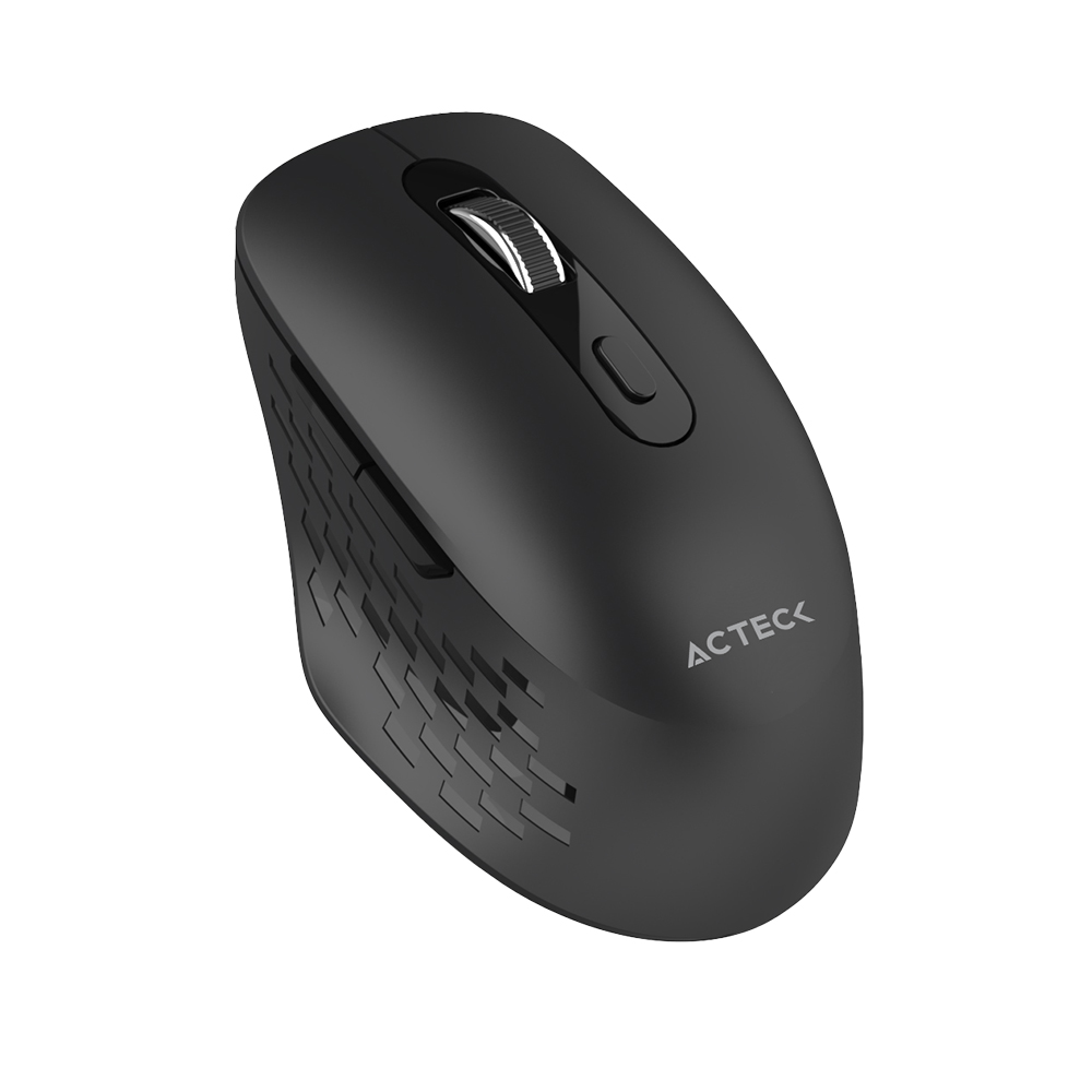 Mouse Inalambrico Acteck Optimize Flow MI480, 1600DPI, 2.4 GHz, 6 Botones, Negro