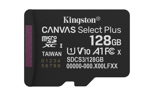 Miniatura 4 de Memoria Micro SD Kingston 128GB, Technology Canvas Select Plus Gen3, Velocidad 150 MB/s, Clase 10