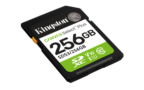 Miniatura 4 de Memoria SD Kingston 256GB, Technology Canvas Select Plus Gen3 , Velocidad 150 MB/s, Clase 10