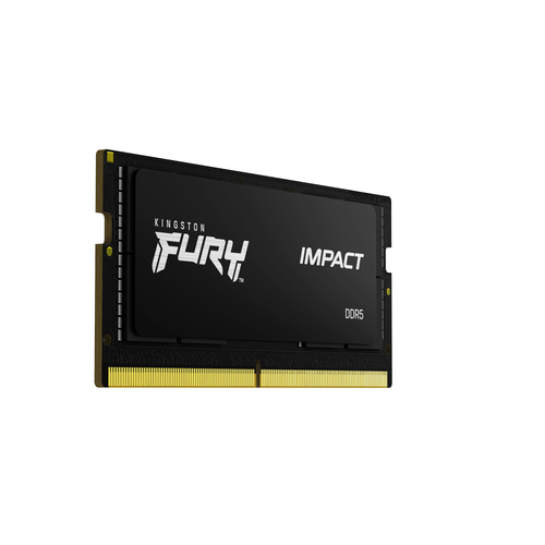 Miniatura 4 de Memoria Ram Kingston Fury Impact Black, SO-DIMM, 8GB, DDR5, 4800MHz, CL38, 262-pin, XMP
