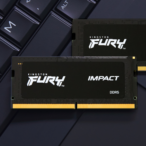 Miniatura 3 de Memoria Ram Kingston Fury Impact Black, SO-DIMM, 8GB, DDR5, 4800MHz, CL38, 262-pin, XMP