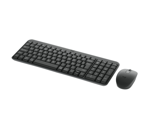 Miniatura 2 de Kit de Teclado y Mouse Bluetooth Logitech MK250 Compact, Gris
