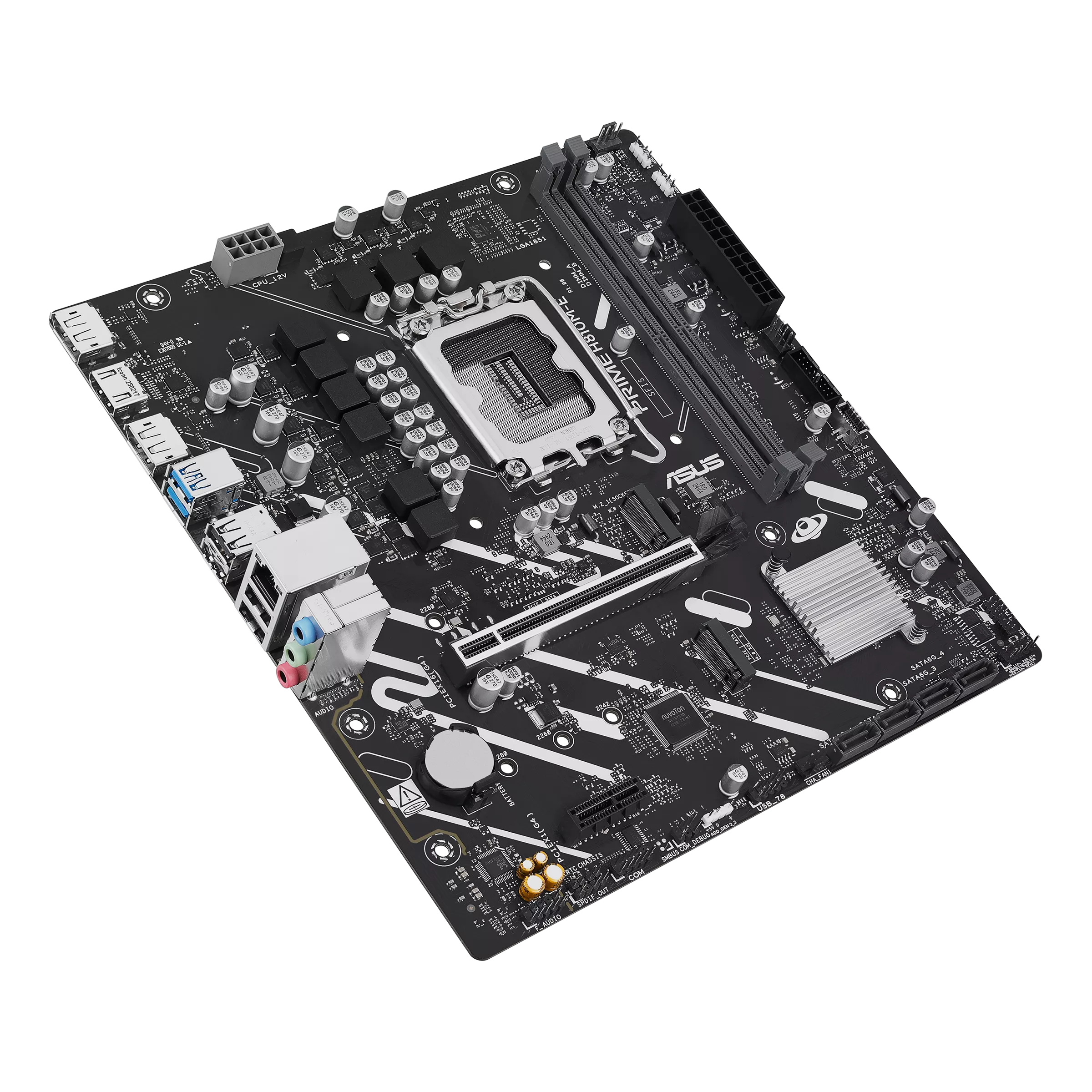 Miniatura 4 de Tarjeta Madre ASUS PRIME H810M-E, Micro-ATX, LGA 1851, Intel H810, 128GB DDR5, HDMI/DP
