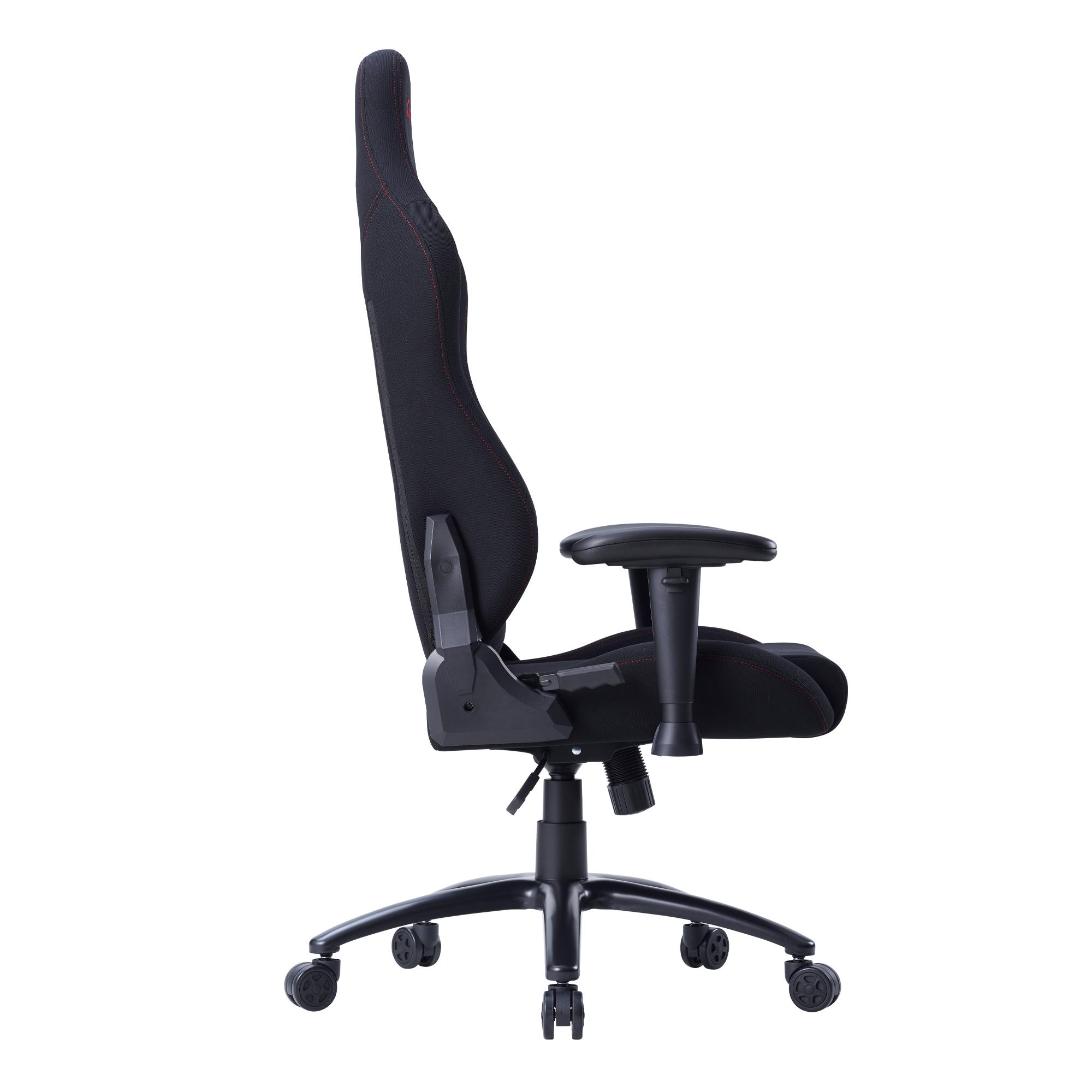Miniatura 2 de Silla Gamer XPG Nexus, Tela Antimanchas, Reclinable 155°, Repelente al Agua, Soporte Lumbar Integrado, Piston de gas C4, Soporta 125 kg, Negro/Rojo
