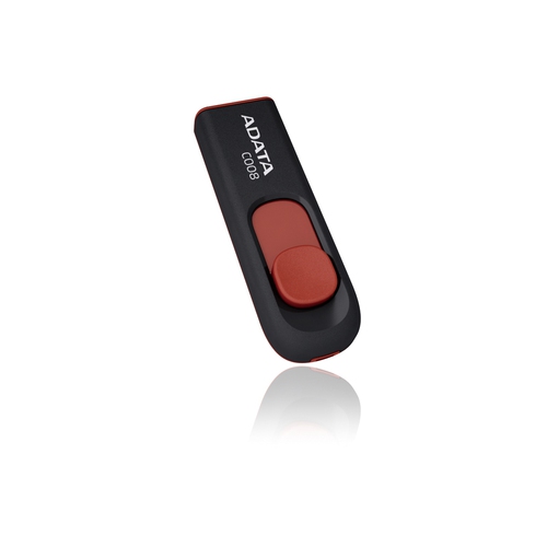 Memoria USB ADATA 32GB, USB tipo A, 2.0, Color Negro, Rojo
