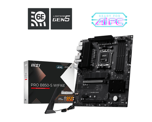 Miniatura 5 de Tarjeta Madre MSI PRO B850-S, ATX, Socket AM5, AMD B850, 256GB DDR5, HDMI/DP para AMD