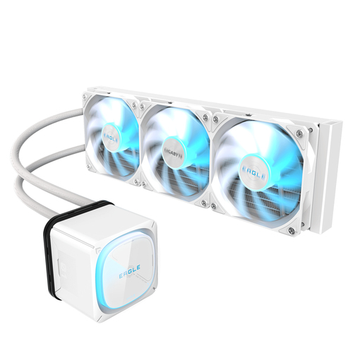 Miniatura 5 de SIstema De Enfriamiento liquido GIGABYTE EAGLE 360 ICE 3 X 12 cm, 2000 RPM, Blanco