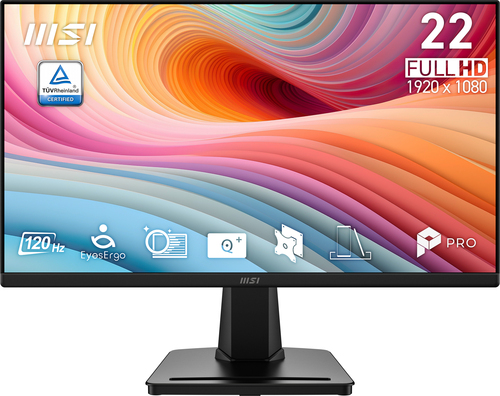 Miniatura 5 de Monitor MSI PRO MP225 E12VL LED VA 21.4, 1920x1080 Full HD, 120Hz, HDMI/DisplayPort, Negro