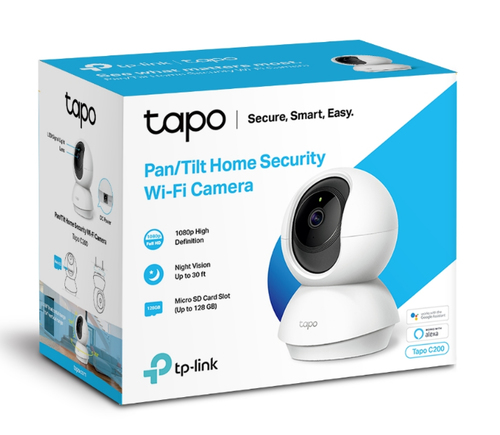 Miniatura 2 de Cámara IP TP-Link Tapo Tapo C200 Esférico, Wifi, MicroSD, Interior, Blanco