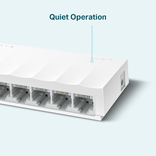 Miniatura 4 de Switch TP-Link LS1008 No administrado, RJ-45 8, Fast Ethernet (10/100), Blanco