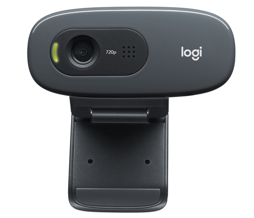 Miniatura 5 de Cámara web Logitech 960-000694 3 MP, 1280 x 720 Pixeles, 30 fps, 720p, Micrófono, USB, Gris, Gris Oscuro