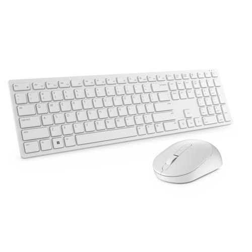 Miniatura 5 de Teclado Inalámbrico DELL KM5221W Español, Tamaño completo (100%), 10 m, Teclado numérico, Blanco
