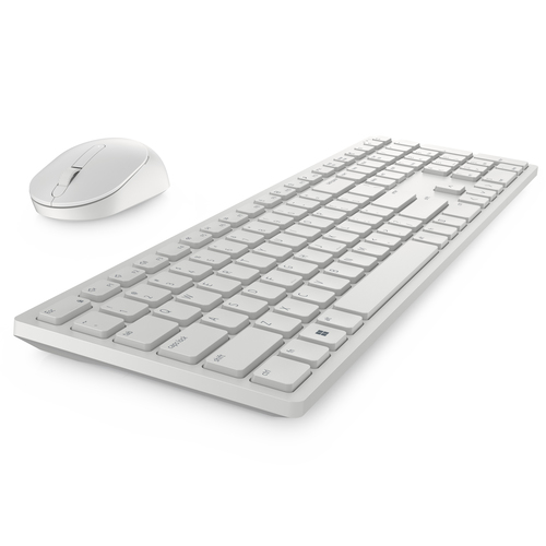 Miniatura 4 de Teclado Inalámbrico DELL KM5221W Español, Tamaño completo (100%), 10 m, Teclado numérico, Blanco