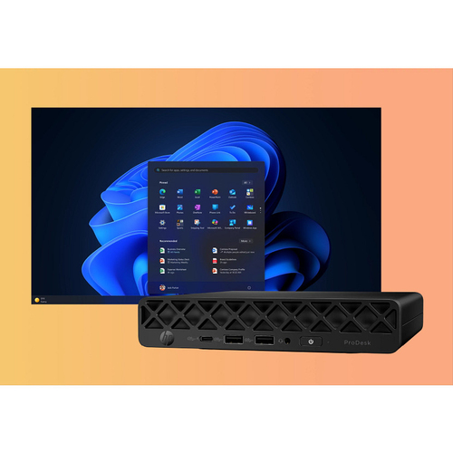 Miniatura 2 de PC HP ProDesk 4 Mini G1i Desktop AI PC Intel Core Ultra 5 235T, 8 GB, 512 GB SSD, Windows 11 Pro, Wifi
