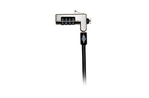 Miniatura 4 de Cable antirrobo Kensington K60604WW-SP , Cerradura con combinación, Acero al carbón, Negro