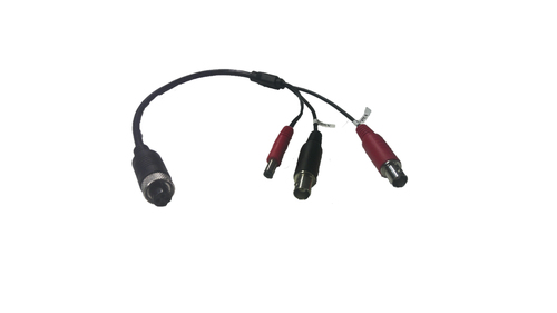Cable BNC Hikvision DS-MP2130/BNC 0.3 m, Negro