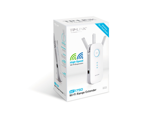 Miniatura 3 de Extensor de red TP-Link AC1750 Wi-Fi 1750 Mbit/s, 3Ant, 1RJ-45, Blanco