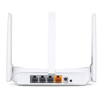 Miniatura 2 de Ruteador Inalámbrico Mercusys MW306R 3 ant., Wi-Fi 4 (802.11n), 4 RJ-45, 300 Mbit/s, Blanco