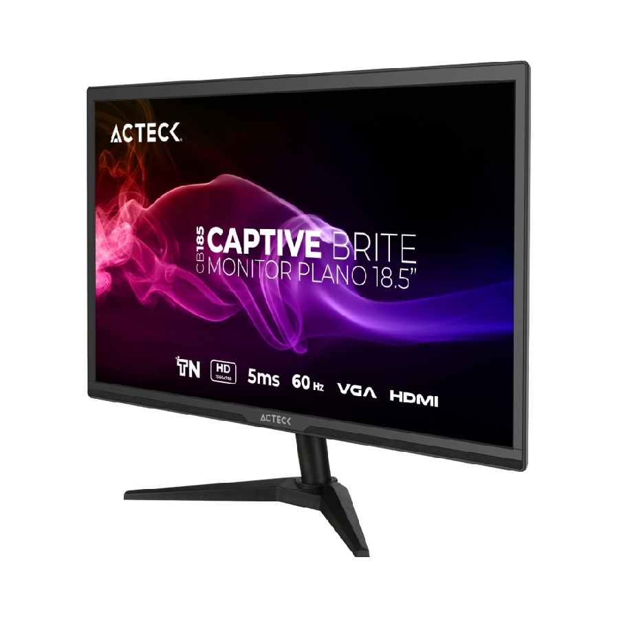 Miniatura 4 de Monitor Acteck Captive Brite CB186 LED 18.5