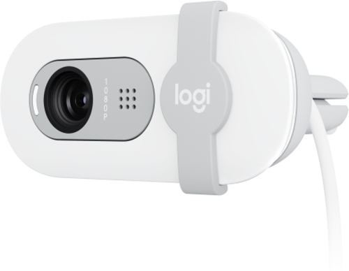Miniatura 3 de Cámara web Logitech Brio 100 2 MP, 1920 x 1080 Pixeles, 30 fps, 720p, 1080p, Micrófono, USB, Blanco