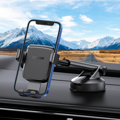Miniatura 2 de Soporte Ugreen 60990B Teléfono móvil/smartphone, Coche, Negro