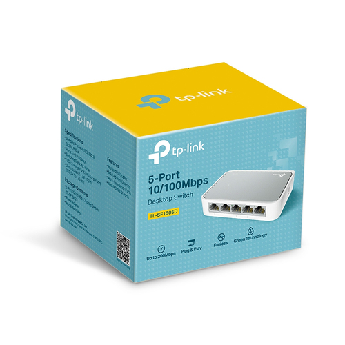 Miniatura 4 de Switch TP-Link TL-SF1005D No administrado, RJ-45 5, Fast Ethernet (10/100)