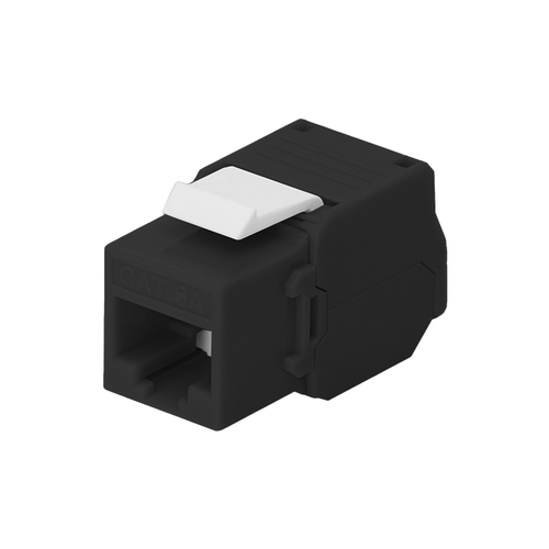 Conector LinkedPRO LP-KJ-6A-TTBK Tipo de construcción Plano, Conector 1 RJ-45, Categoría Cat6a, Material Policarbonato (PC), Certificación ISO/IEC 1180, Color Negro
