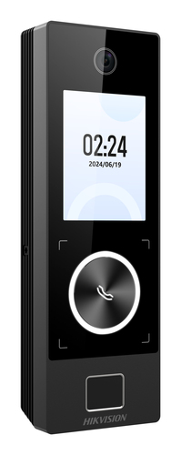 Miniatura 4 de Terminal Facial Min Moe WiFi & PoE con Bota³n de Llamada y LECTOR DE HUELLA / Exterior IP65 / Tarjetas Virtuales Bluetooth con HikConnect Teams / 1000 Rostros y 3,000 Huellas / HIK-IA