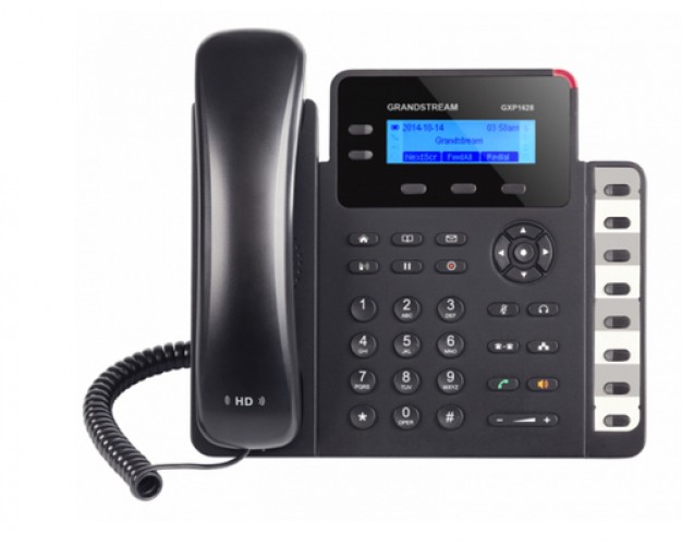 Teléfono Grandstream Networks GXP1628 Altavoz, Negro