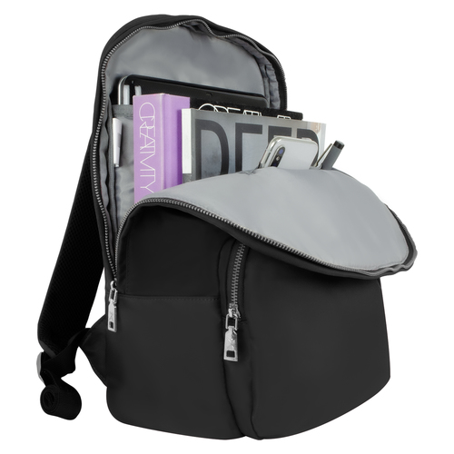 Miniatura 2 de MOCHILA Perfect Choice PC-083634 Hasta 14", Nylon, Poliéster, Negro