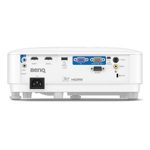 Miniatura 5 de Proyector BenQ MW560 DLP, 4000 lúmenes ANSI, WXGA (1280x800), bocinas, Blanco