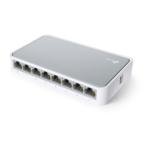 Miniatura 5 de Switch TP-Link TL-SF1008D No administrado, RJ-45 8, Fast Ethernet (10/100), Blanco
