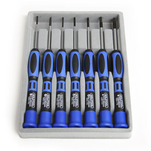 Herramientas StarTech.com Juego Kit Set de Destornilladores de Precision de 7 piezas- Torx Phillips Plano