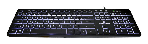 Miniatura 5 de Teclado Perfect Choice PC-201304 Español, Alámbrico, USB, Interruptor de membrana, Negro