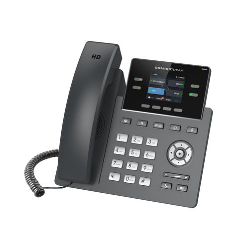Miniatura 3 de Teléfono Ip Grandstream Networks GRP2612P Terminal con conexión por cable, PoE, 2 líneas, Negro