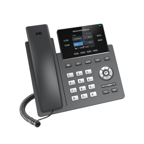 Miniatura 2 de Teléfono Ip Grandstream Networks GRP2612P Terminal con conexión por cable, PoE, 2 líneas, Negro