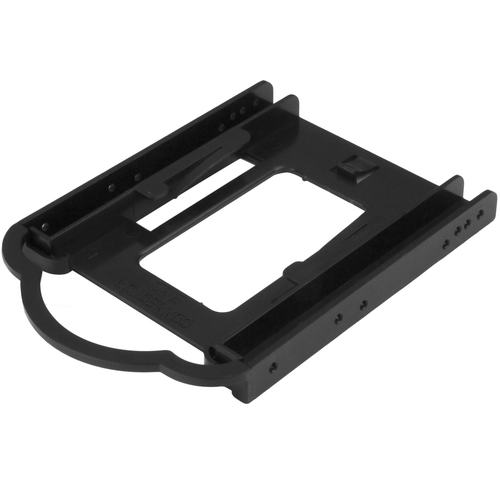 Bracket StarTech.com Panel de transportación 3.5" a 2.5", Plástico, Negro
