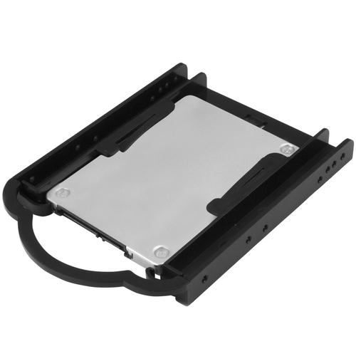 Miniatura 2 de Bracket StarTech.com Panel de transportación 3.5" a 2.5", Plástico, Negro
