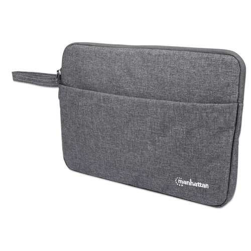 Funda Manhattan Funda para Notebook de 14.5" - Seattle Hasta 14.5", Poliéster, Gris, Resistente al agua