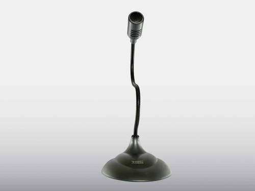 Miniatura 4 de Micrófono Perfect Choice Microfono de Lujo con Cuello Flexible Alámbrico, Negro