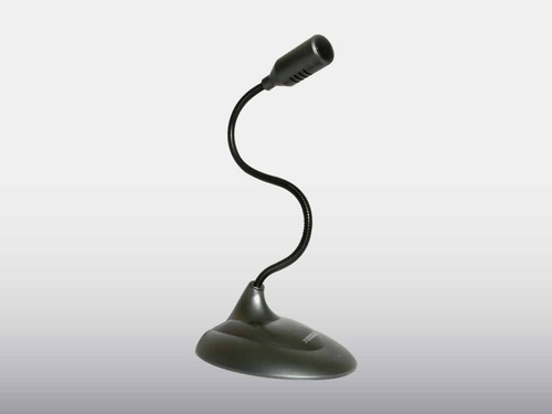 Miniatura 3 de Micrófono Perfect Choice Microfono de Lujo con Cuello Flexible Alámbrico, Negro