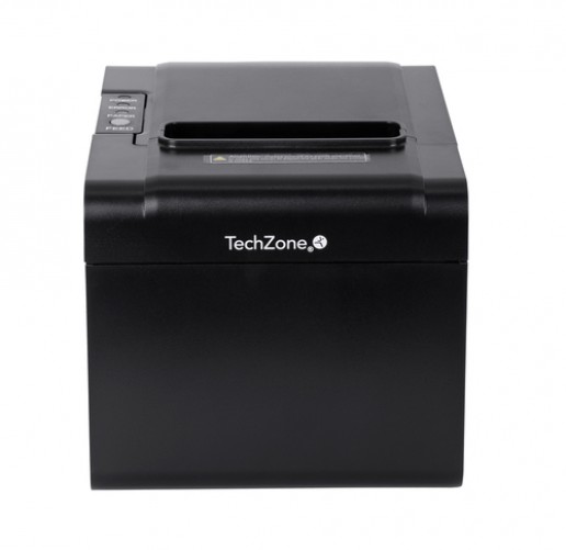 Impresora de recibo TechZone TZBE102 Térmico, Impresora de TPV, Alámbrico, USB, Negro