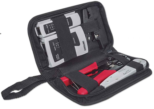 Miniatura 4 de KIT HERRAMIENTAS DE RED 4 PZS PINZA PONCHADORA PELADORA PROBADOR