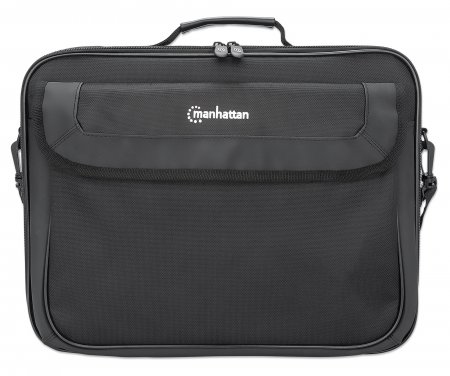 Miniatura 4 de Maletin Manhattan Maletín Cambridge para portátiles de 15.6" Bolsa lateral, Hasta 15.6", Poliéster, Polietileno, Negro