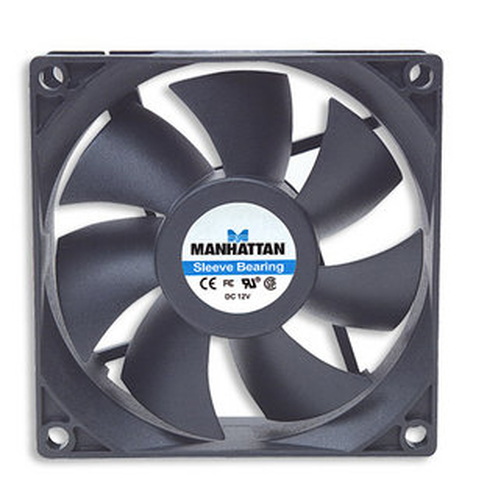 Miniatura 5 de Ventilador Manhattan 700320 8 cm, Negro