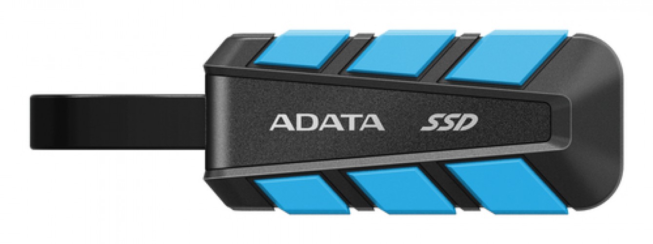 SSD Externo ADATA SC740 1 TB, USB Tipo C, Negro, Azul